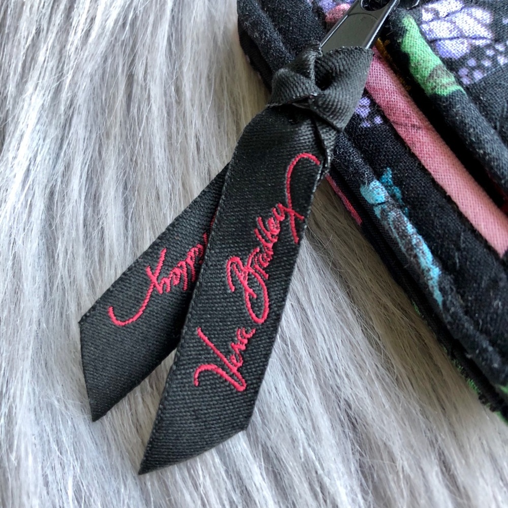 Vera Bradley Havana Rose Double ID Mini Wallet - Picture 4 of 7